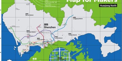 Žemėlapis Shenzhen žemėlapio kūrėjai